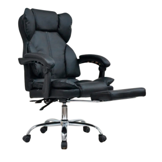 Silla Reclinable Delta Reposapiés Negro Ofideas