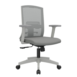 Silla Ergonómica Monk Gerente Gris Ofideas