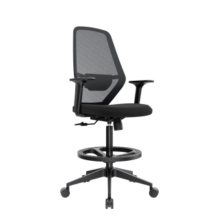 Silla Cajero Ergonómico Icon Negro Bn An Ofideas
