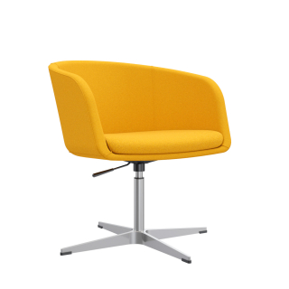 Poltrona Fija Boom Base Cross Mostaza Ofideas