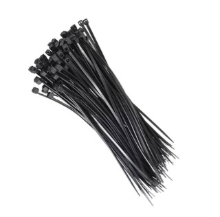 CINTILLO  AMARRA CABLE DE NYLON COLOR NEGRO