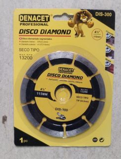 DISCO DE CONCRETO DE 4 1/2