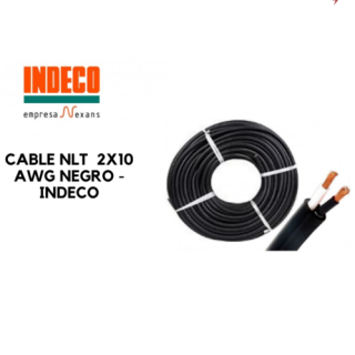 A CABLE VULCANIZADO NLT 2X10 AWG