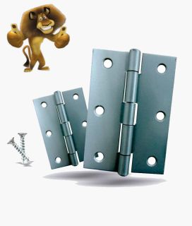 BISAGRA PESADA FIJA ALUMINIZADA