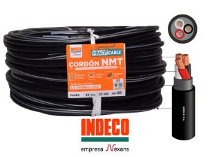 A CABLE VULCANIZADO 3X10 AWG INDECO 1OOMTS