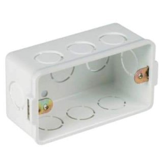 CAJA RECTANGULAR DE PVC