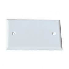 TAPA SIEGA RECTANGULAR PVC X 100UND