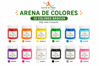 Mini Pack - Arena de Colores x 12
