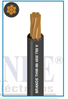 CABLE ELÉCTRICO THW-90 N°14 MARCA :BRANDE