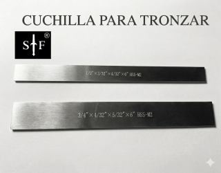 CUCHILLA PARA TRONZAR