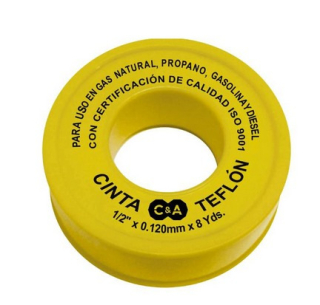 CINTA TEFLON GAS 1/2