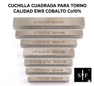 CUCHILLA PARA TORNO CALIDAD EW9 C010%
