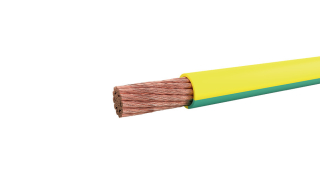CABLE AMARILLO VERDE N° 14 AWG