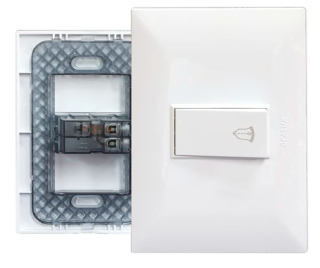 INTERRUPTOR DE TIMBRE PARA EMPOTRAR