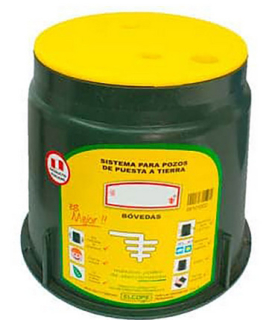 KIT DE PUESTA A TIERRA CONTIENE: VARILLA DE COBRE,  TIERRAGEL, CAJA DE POZO A TIERRA.