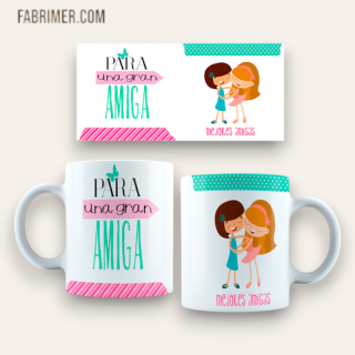 TAZAS - AMISTAD