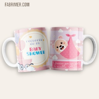 TAZAS - BABY SHOWER