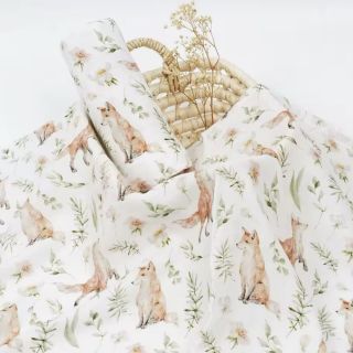 Manta de Bambú 2 capas zorrito