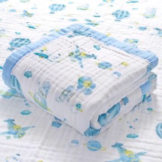 Mantita algodón 6 capas muselina espacio