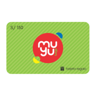 Tarjeta Regalo MUYU toys S/ 150