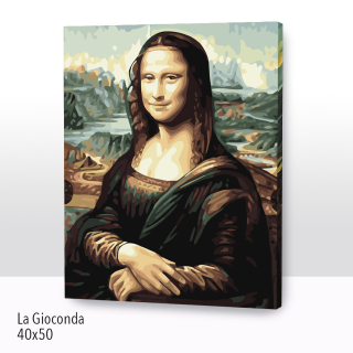 Paint by Numbers La Gioconda 40x50cm