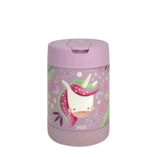 Contenedor Isotérmico Sassi 350ml Sparkly El Unicornio