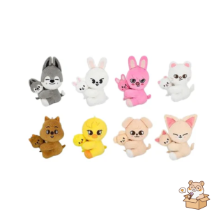 STRAY KIDS - MERCH DOMINATE: CELEBRATE - SKZOO MAGNET PLUSH SET