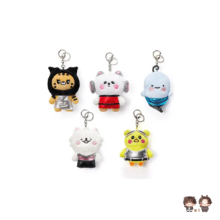 LE SSERAFIM - PLUSH KEYRING - EASY CRAZY HOT 2025 TOUR OFFICIAL MD