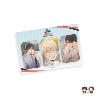 NO LOVE ZONE - LENTICULAR PHOTOCARD SET