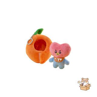BT21 - TATA BABY ORANGE PARTY DOLL KEYCHAIN