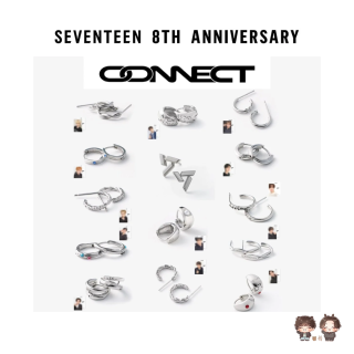 SEVENTEEN - 8TH ANNIVERSARY OFFICIAL EARRINGS MD