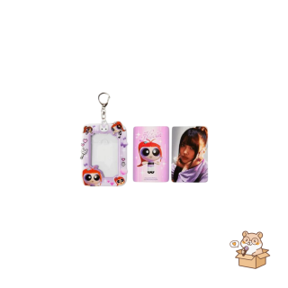 NEW JEANS - NEWJEANS PHOTOCARD HOLDER KEYRING VER. HYEIN -THE POWERPUFF GIRLS x NJ