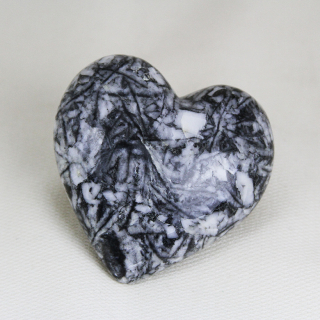 Corazones tallados de piedra Pinolita de Canadá