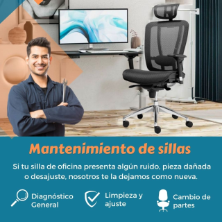 Mantenimiento Correctivo de Sillas