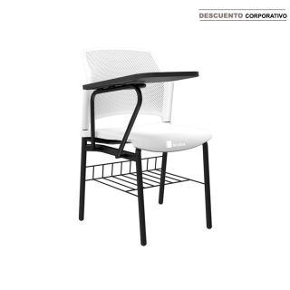 Zyle Universitario Blanco con Rejilla