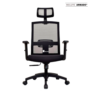 Silla Monk Presidente Negro