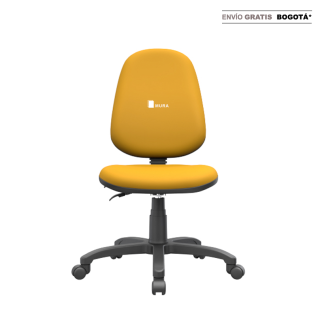 Silla Estela Amarillo Alto