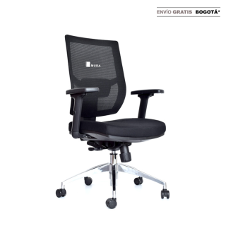 Silla Slim Gerente Aluminio