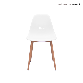 Silla Fija Lotti Blanco