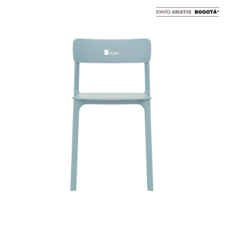 Silla Fija Clay Gris