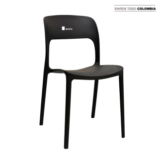 Silla Fija Obi Negro