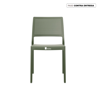 Silla fija Emi Verde