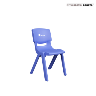 Silla Fija Aula Azul Talla 3