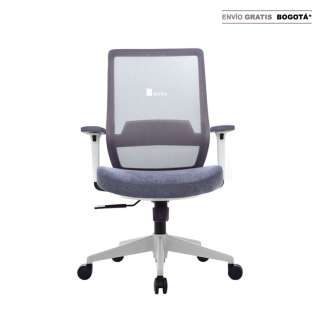 Silla Vick Gerente Malla Gris