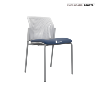 Logan Interlocutor Microperforado gris