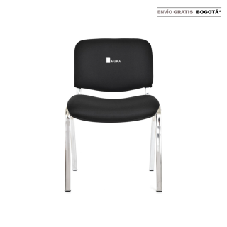 Isósceles SX Negra con Base Cromada