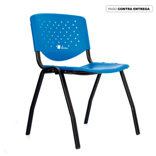 Silla Fija Prisma Azul