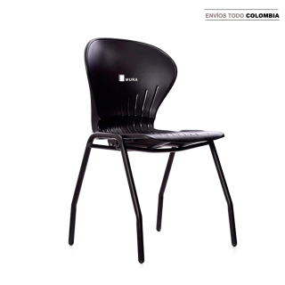 Silla Fija Orion Negro