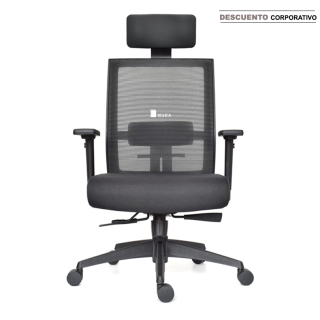 Silla Noha Presidente Base Nylon