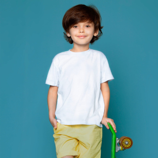 POLO MANGA CORTA C/REDONDO KIDS